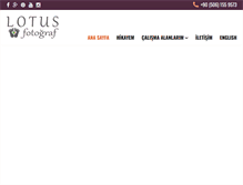 Tablet Screenshot of lotusfoto.com